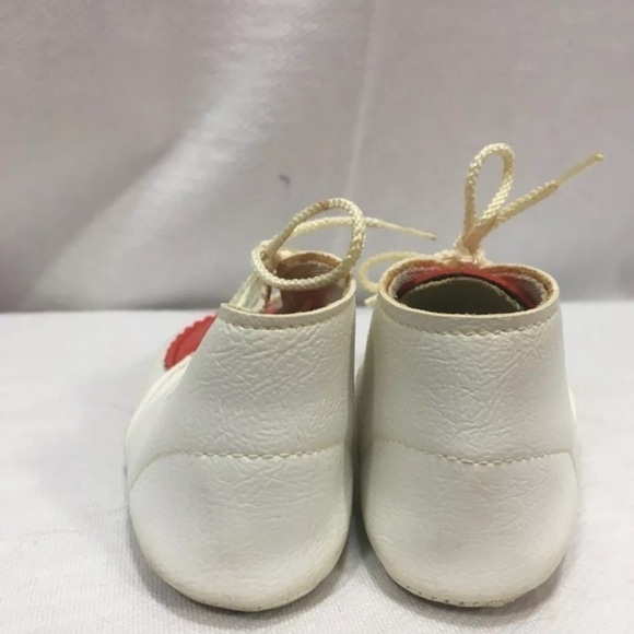 4/$35 Vintage Toddler Walking Shoe Saddle Leather - Picture 3 of 6